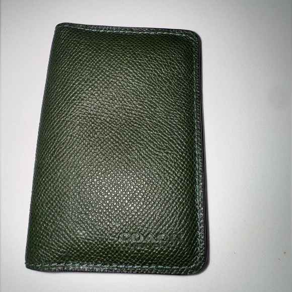 Green Coach Card Holder (Men’s) - Picture 2 of 2